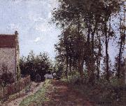 The Road near the farm La route pres de la ferme, Camille Pissarro